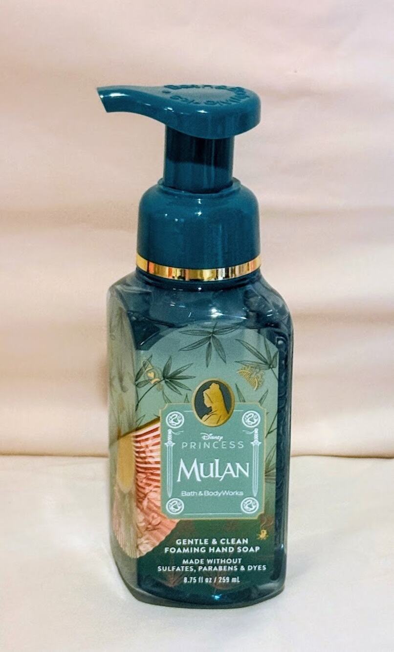 Bath & Body Works Disney Princess Mulan Gentle & Clean Foaming Hand Soap